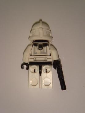 Illustration for article titled LEGO Star Wars Minifig Lights Up with LED, Scares Other Minifigs